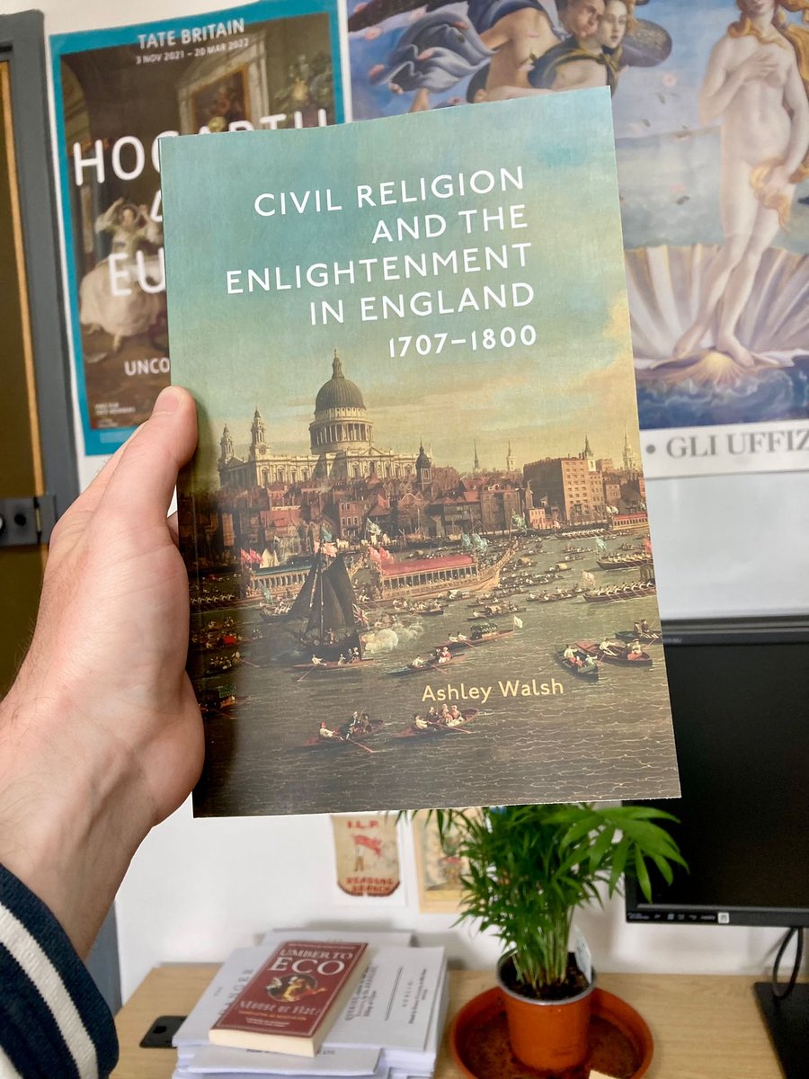 The splendid gang @boydellbrewer have released my book in paperback for £25, if your thing is the Enlightenment, Christianity, republicanism, toleration, or the relationship between religion and politics, church and state, in modern multi-faith societies. boydellandbrewer.com/9781783274901/…