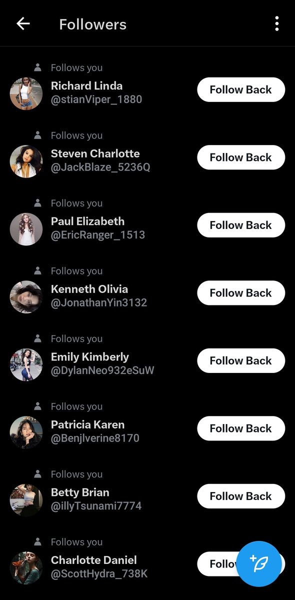 Alice_Escaped65's tweet photo. All the same person or bots ๐คฆ๐ฝโโ๏ธ๐คท๐ฝโโ๏ธ
In reactions more of them
#BotsEverywhere https://t.co/bQTPQjXVhl
