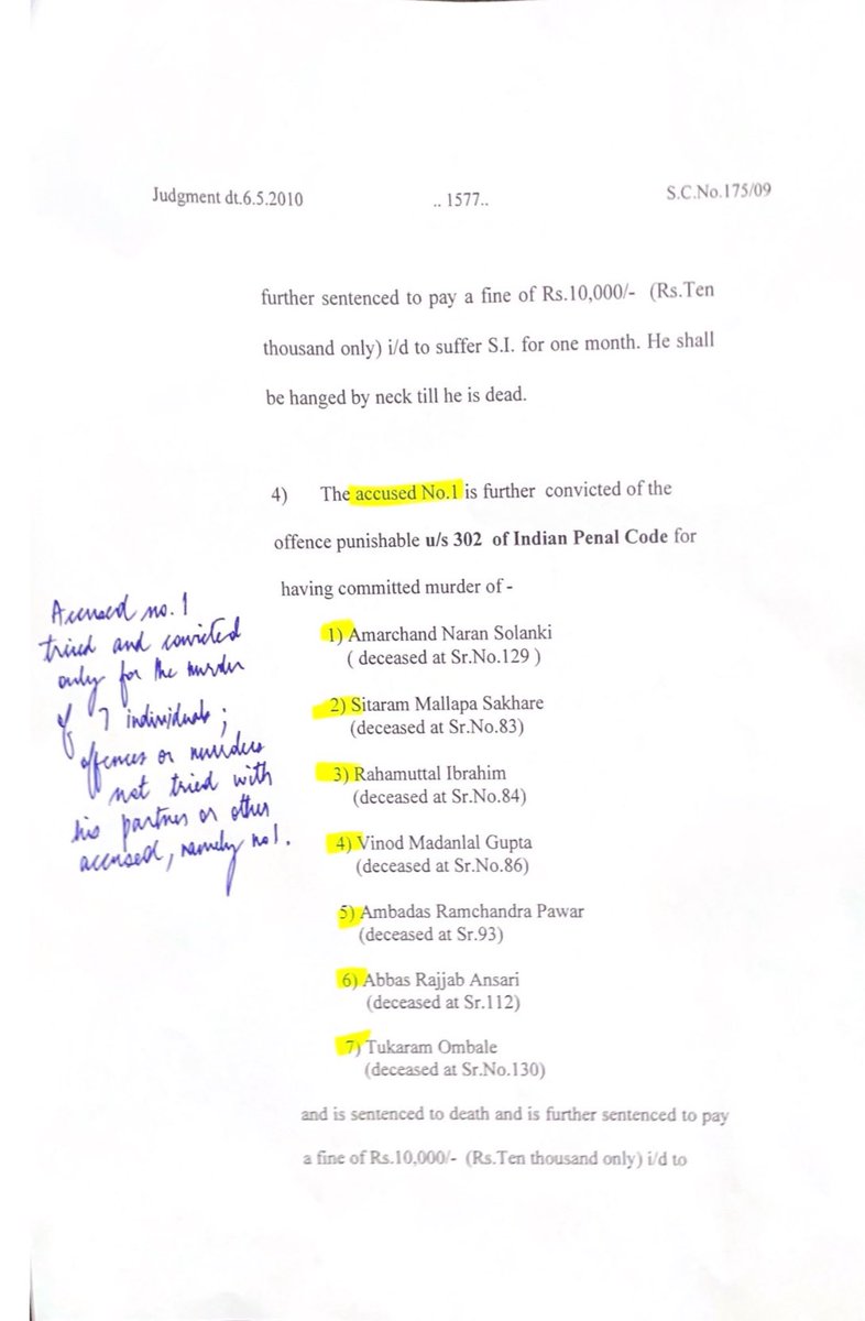 Ujjwal Nikam, who killed Hemant Karkare and Vijay Salaskar?

If Kasab and Ismail had opened fire and killed Karkare and Salaskar, then why was Kasab not tried and convicted for their murders? 

You were the Special Public Prosecutor, how did you allow this to happen? 

Was there