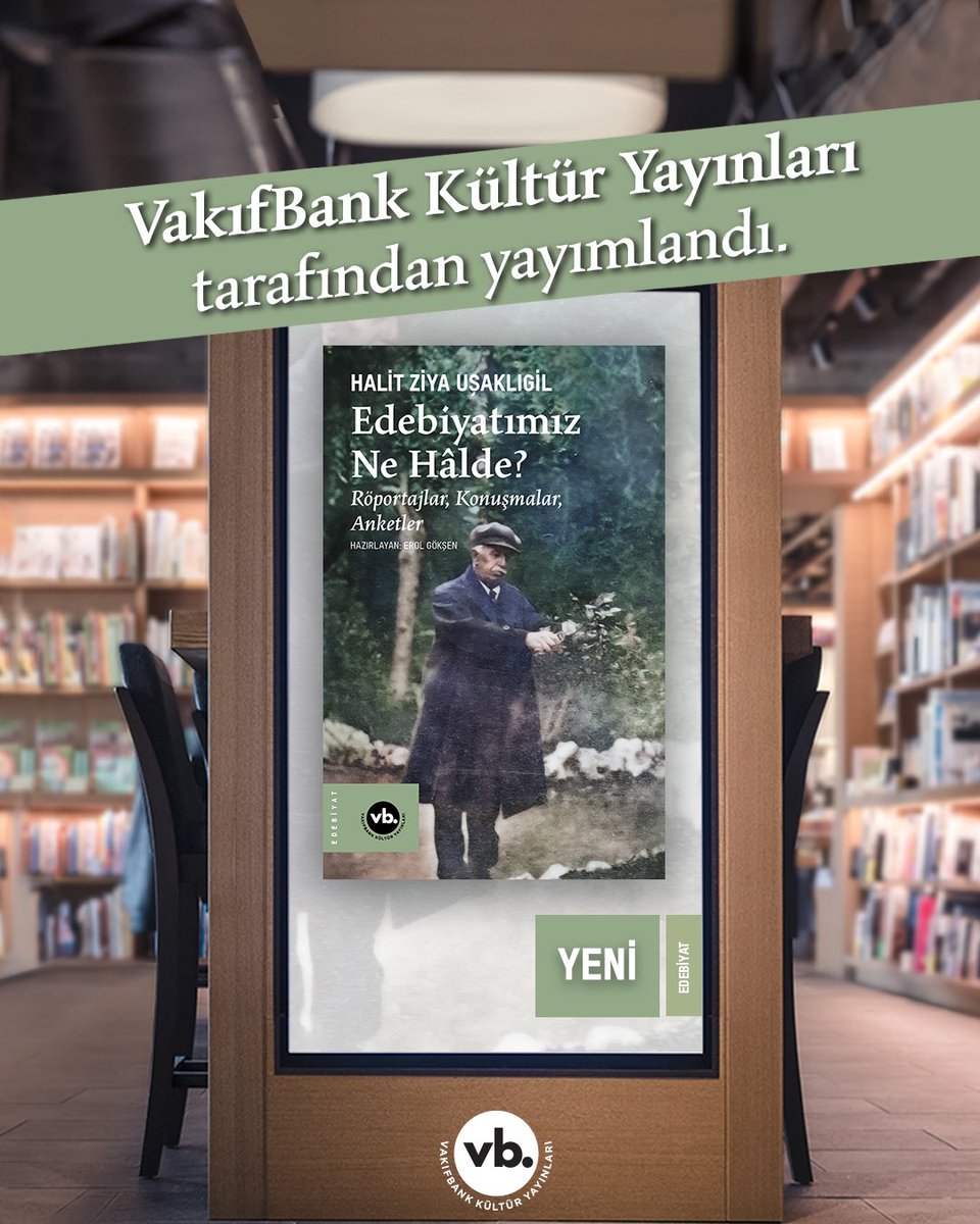 Yeni kitabımız “Edebiyatımız Ne Halde?” yayımlandı! İncelemek için web sitemizi ziyaret edebilirsiniz. 📚  #vbky #vebenzersiz #EdebiyatımızNeHalde