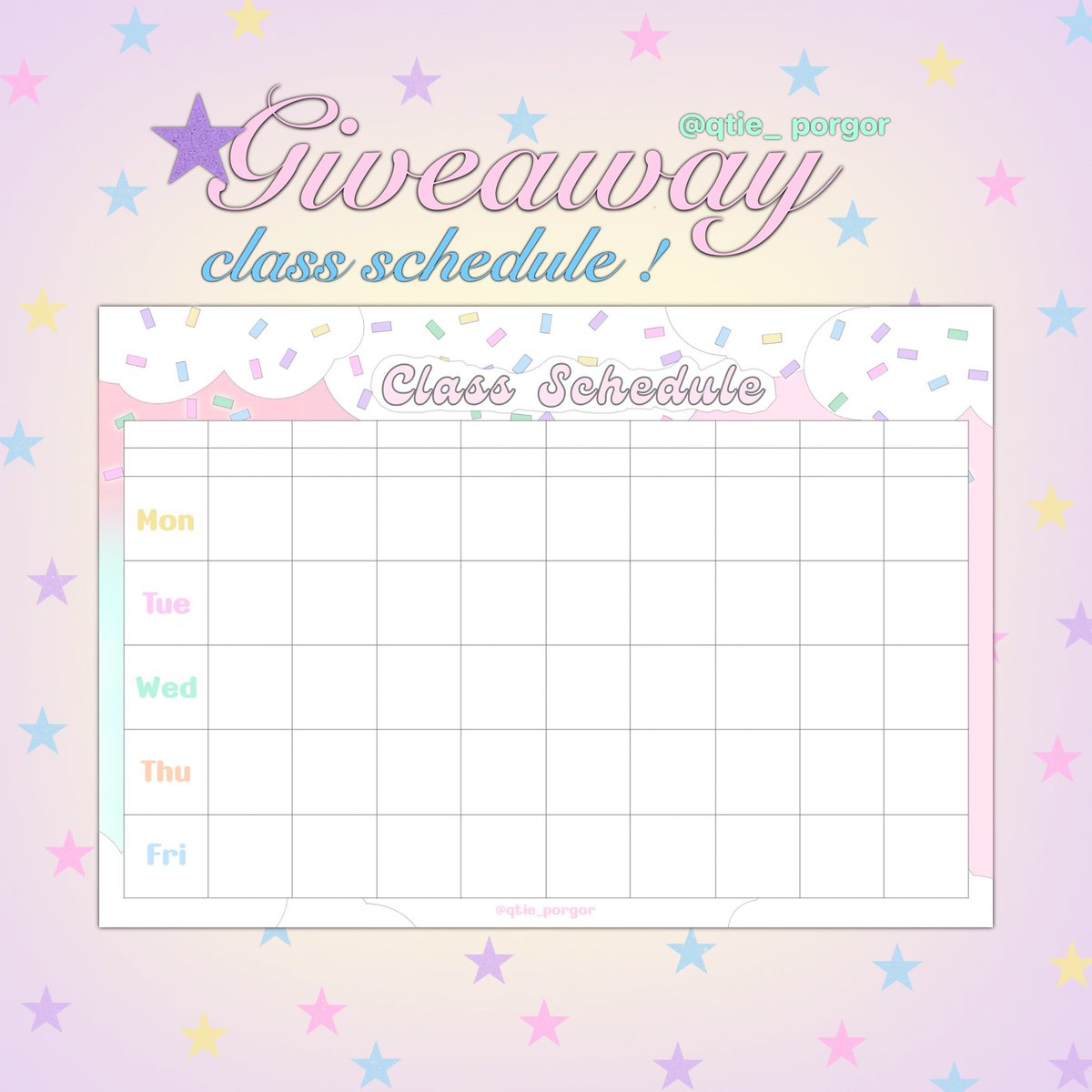 ( ◜𖥦◝ ) pls rt / fav before use 
give away 🐰 - class schedule 

✿ link in mention

🫧 personal use only

#giveaway #แจกpng  #dek68 #วันนี้dek68ทำอะไร