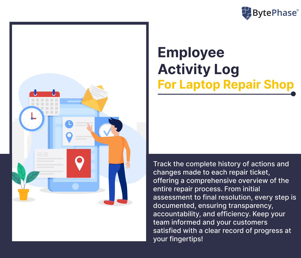 Employee Activity Log For Laptop Repair Shop

#ActivityLog  #ComprehensiveTracking #TransparentProcess #TeamAccountability #OperationalEfficiency #CustomerSatisfaction