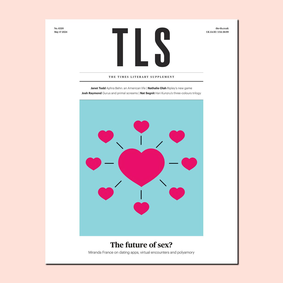 In this week’s @TheTLS, featuring @MirandaFrance1 modern relationships; @Jan_Todd on Aphra Behn; Nathalie Olah on Ripley; @natsegnit on Hari Kunzru; @CrispinSartwell on anarchism; @VanessaBraganza on neglected heroines – and more