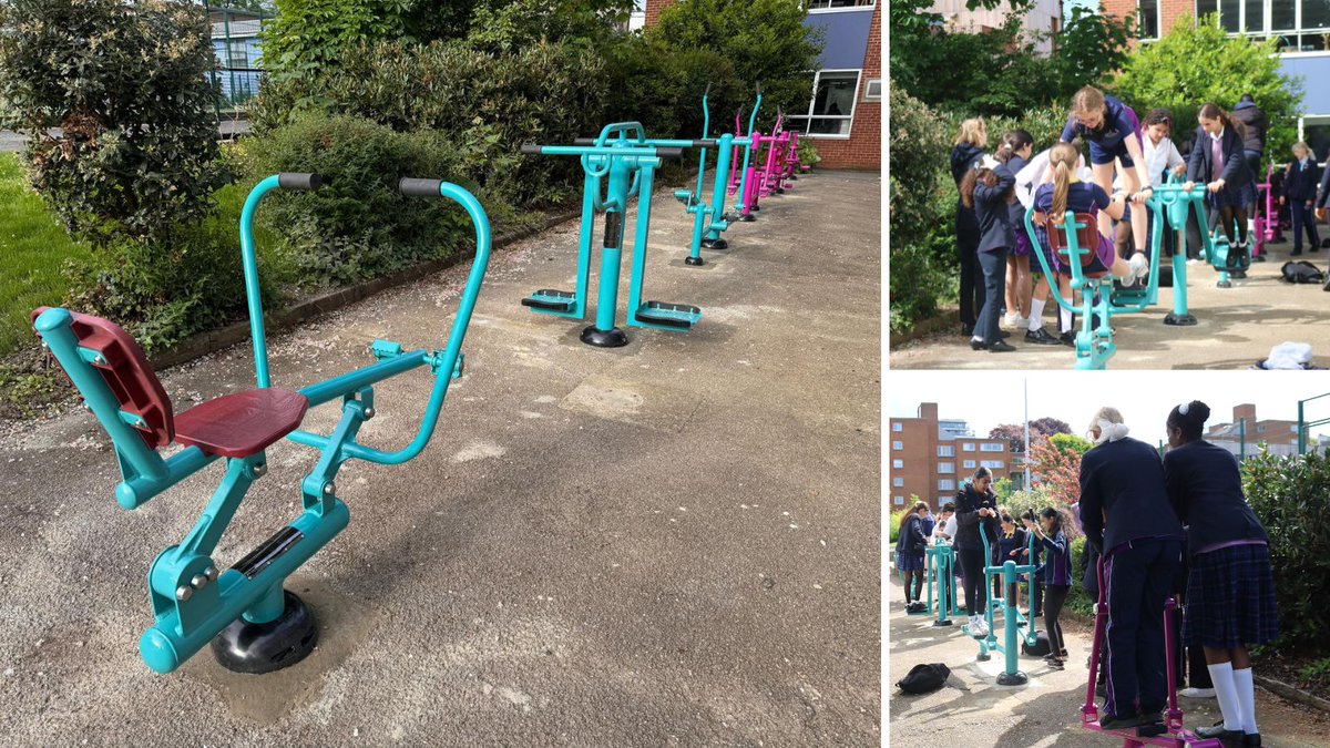 🏋️‍♀️We are delighted to share that our new outdoor gym is live! The gym equipment has been funded courtesy of our amazing SHSA, our school parent association💜

🙏Thank you SHSA

💪The girls are really enjoying using their new gym equipment! 

Read more here bit.ly/SHSAGym