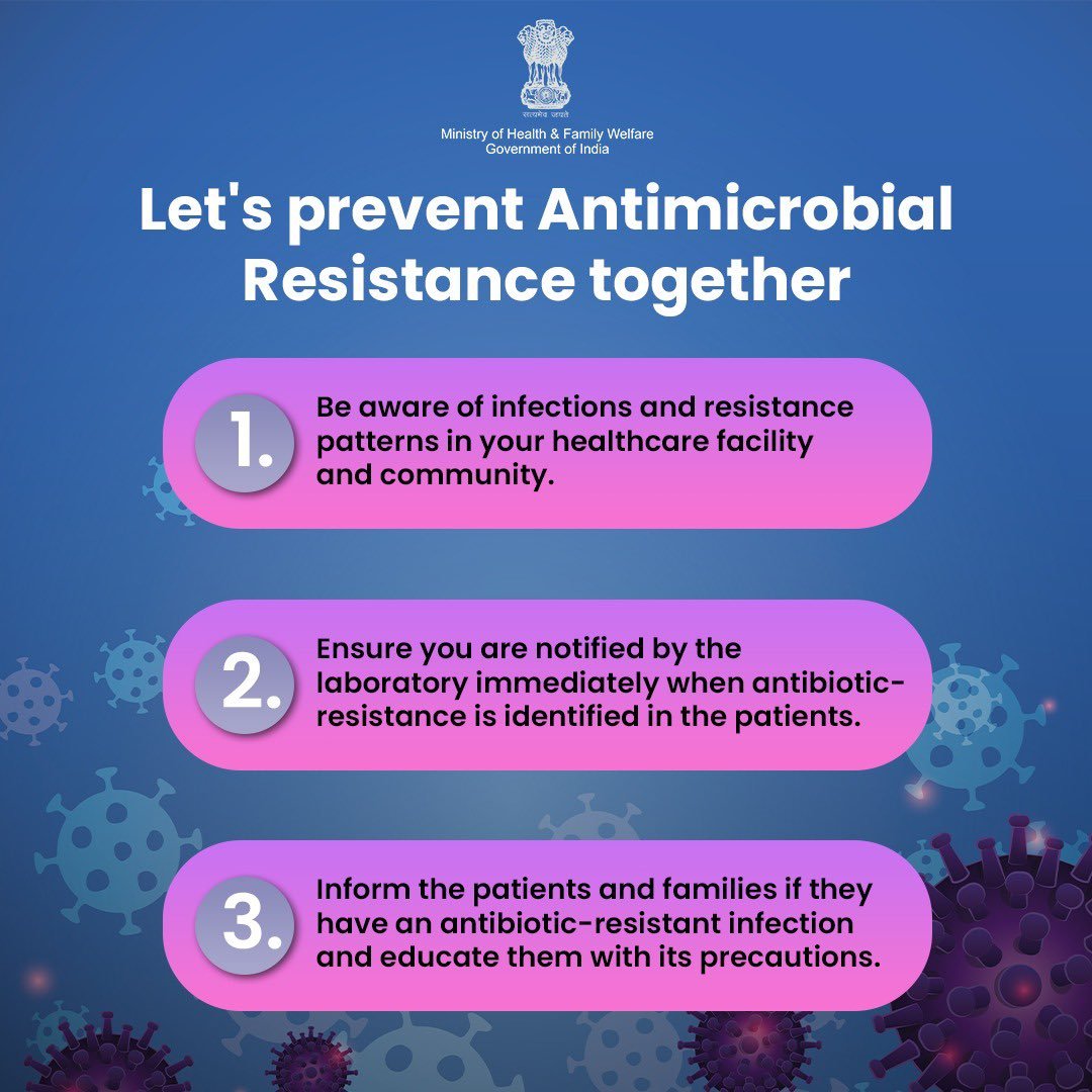 Act today to prevent Antimicrobial Resistance. Use antibiotics responsibly, practice good hygiene, and support sustainable healthcare practices.
.
.
#AntimicrobialResistance
