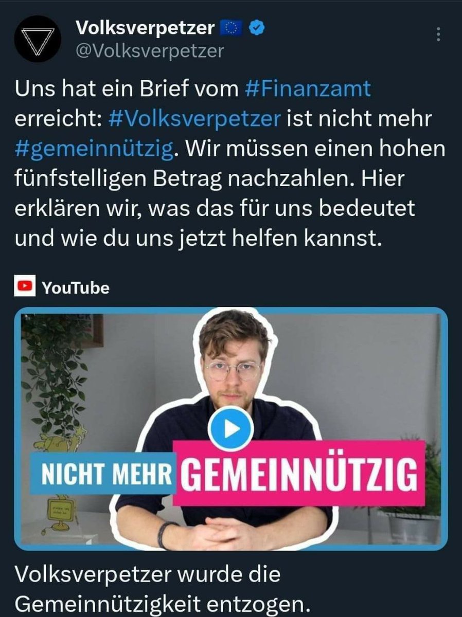 Ach Gottchen! Die 'Truppe' ist selbstverständlich von mir auch schon mal juristisch in die Knie gezwungen worden. Wegen was? Falschen Behauptungen!😂😀👌 #Volksverpetzer