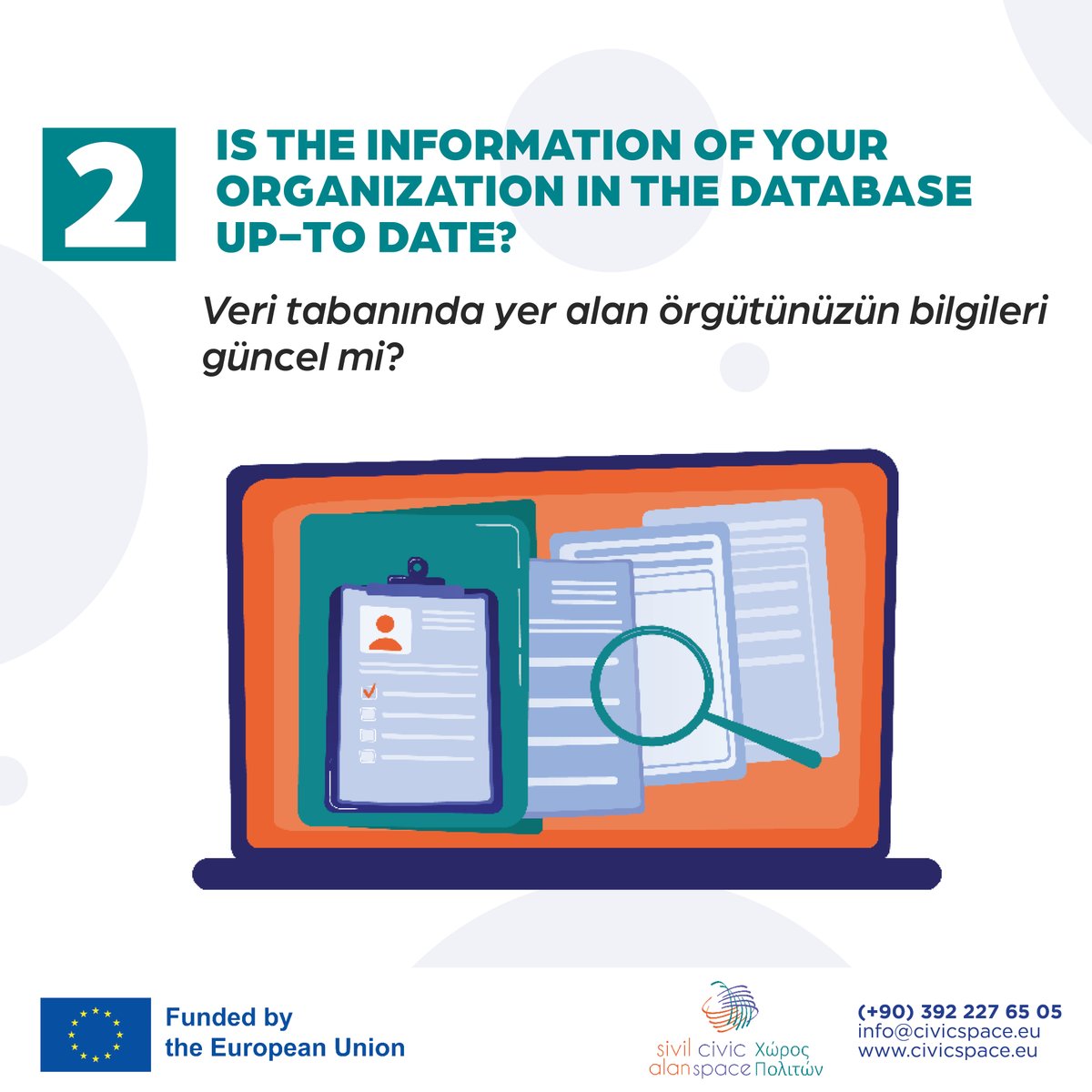Click the link below to join our CSO Database!
👇
civicspace.eu/en/sto-veritab…

STÖ veritabanımıza kayıt olmak için aşağıdaki bağlantıya tıklayın!
👇
civicspace.eu/sto-veritabani/