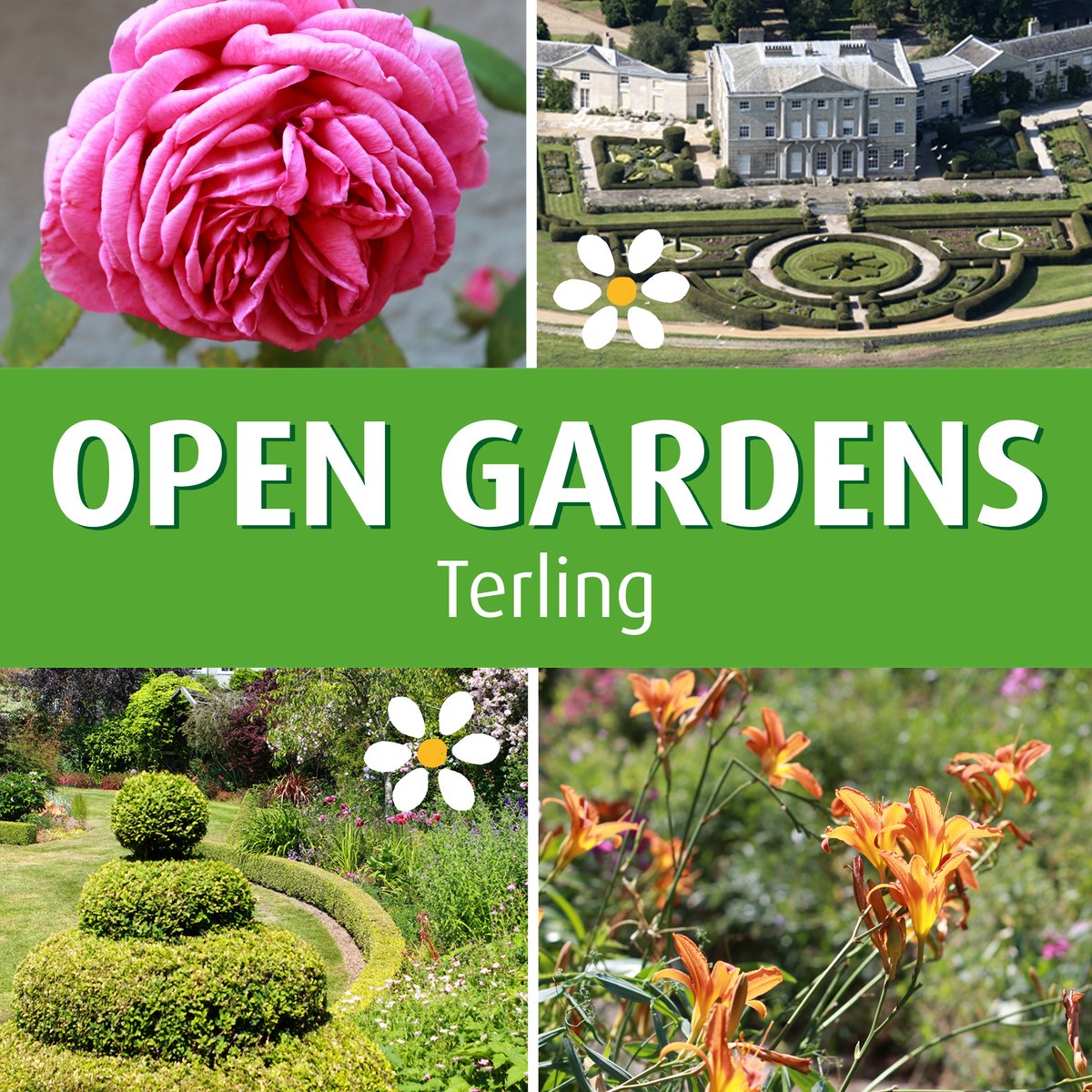 Join us in the village of Terling where homeowners will be showcasing private gardens. This includes the spectacular garden of Grade II listed Terling Place, which is set across 30 acres and rarely opens to the public. To book, visit: farleighhospice.org/events/terling… 🏡