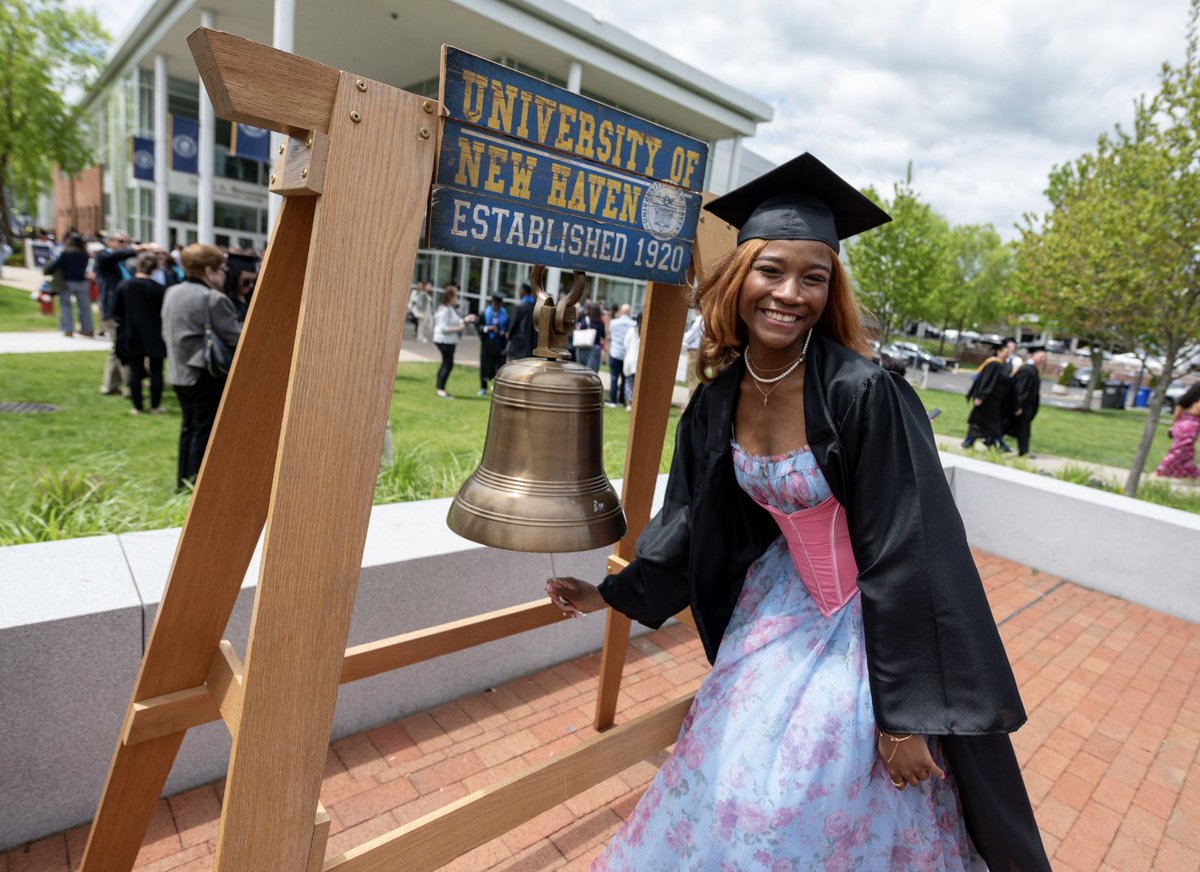 #UNewHaven celebrated Commencement on Saturday morning for members of the #ClassOf2024 receiving undergraduate degrees. #PowerOn (via @nhregister) --> bit.ly/4bk90sa