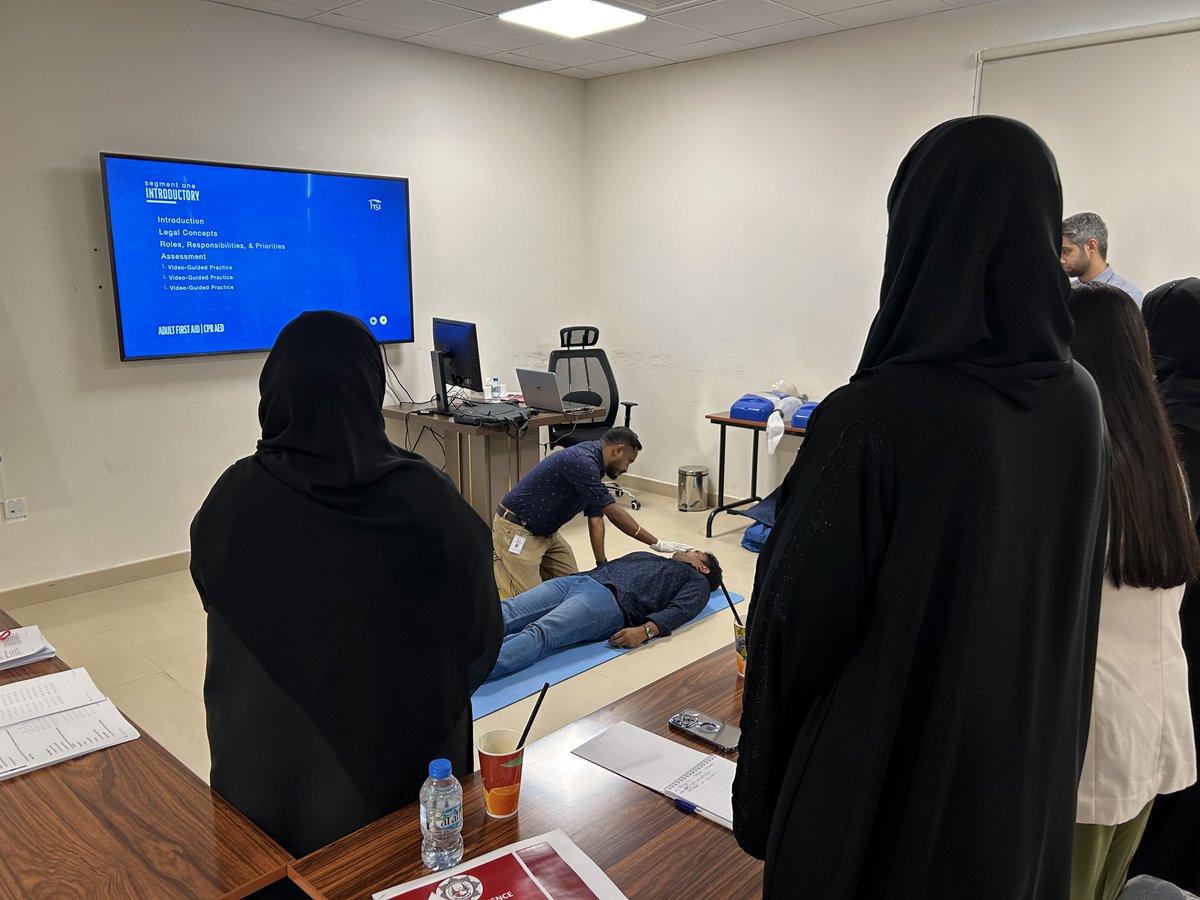 FOIZ workshop for basic firefighting and first aid was conducted for FOIZ employees on May 9, 2024, at FOIZ Emergency Response Center (ERC). 
#FOIZ #Fujairah #UAE #firefighting #firstaid #safetypreparedness