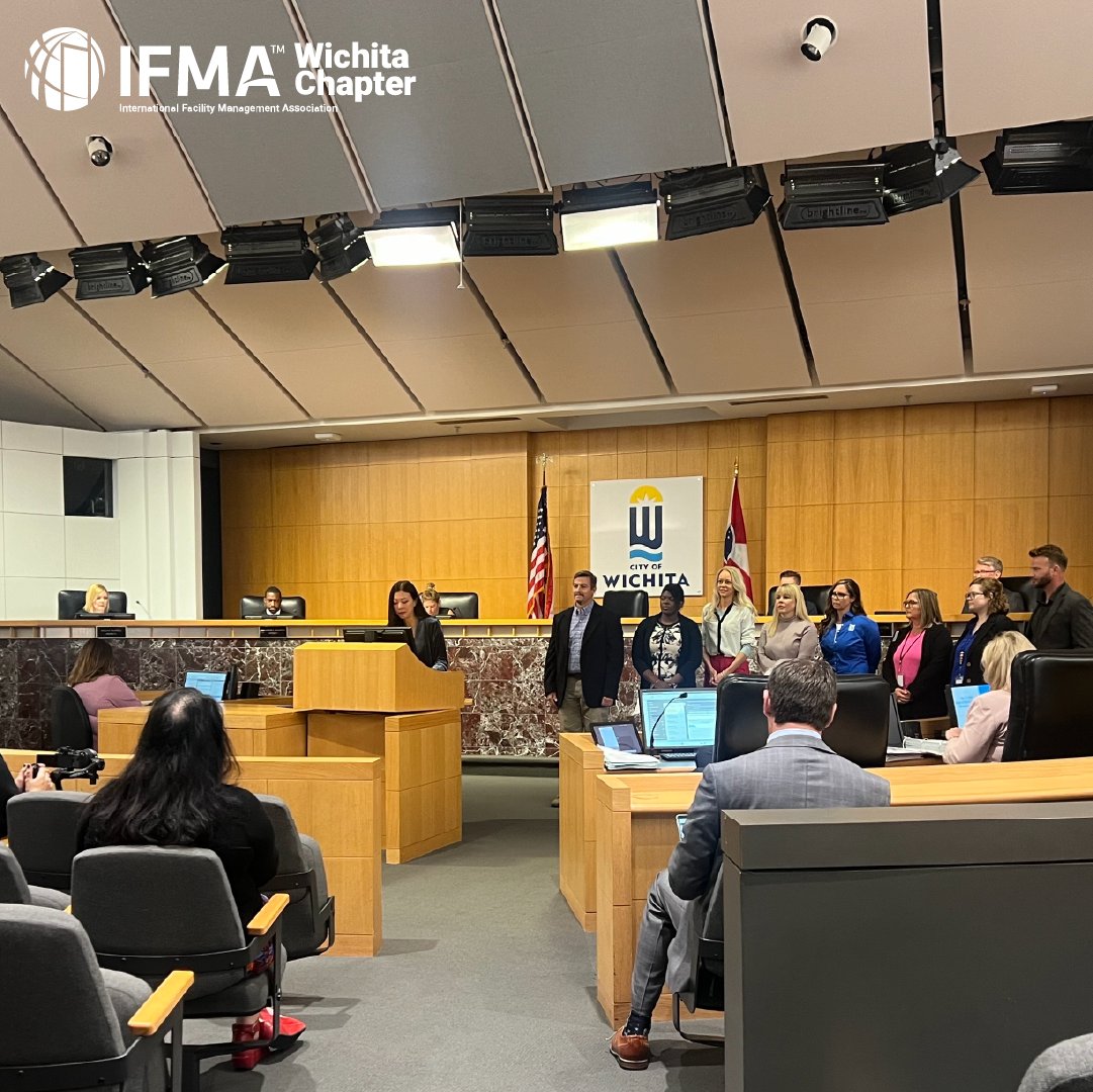 Thanks to the City of Wichita and Mayor Lily Wu for proclaiming May 15 as World FM Day for IFMA Wichita. We had a great turnout of board members and IFMA members to accept the proclamation. @CityofWichita @Cargill @NCRICAT @FarhaRoofing @CUofAmerica @MayorLilyWu #worldfmday