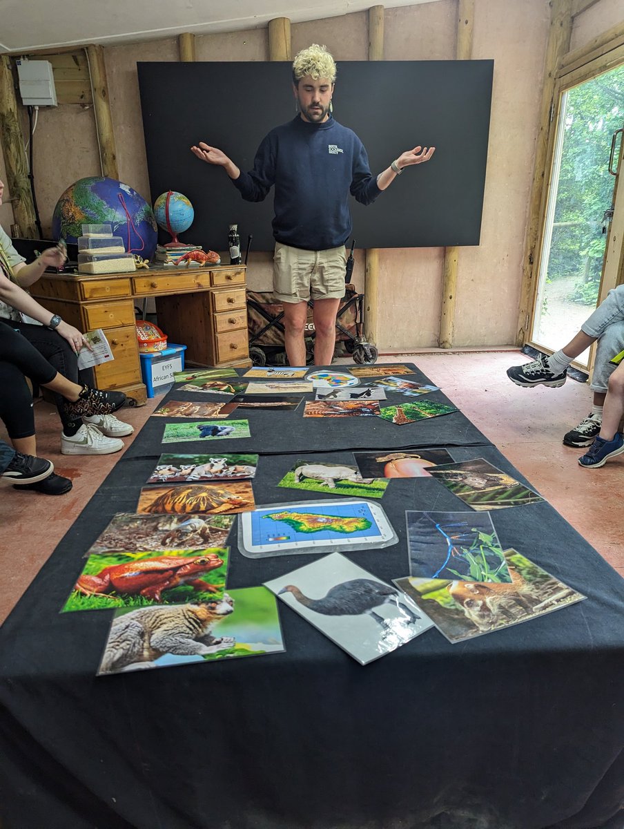 First snippet of fun for Year 1 at Wildplace today..learning all about Madagascar!