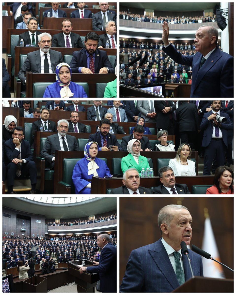 Cumhurbaşkanımız ve Genel Başkanımız Sayın @RTErdogan’ın teşrifleriyle TBMM Grup Toplantımızı gerçekleştirdik.