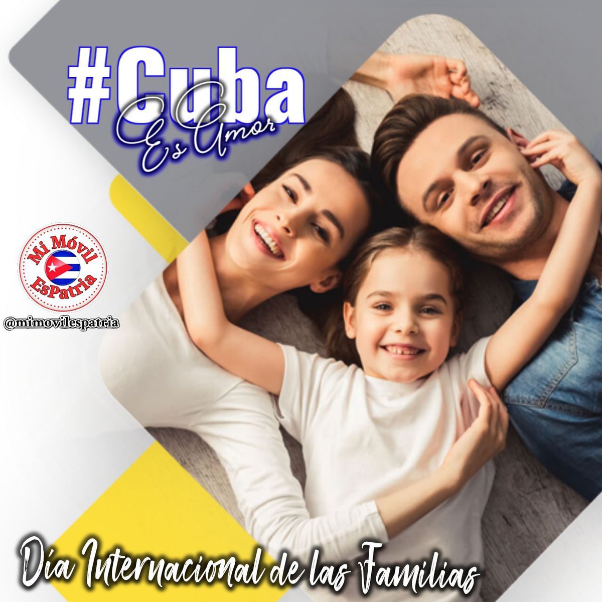 Conmemoramos el día internacional de la familia, razón más que suficiente, para juntos seguir luchando por una sociedad cada vez más justa e inclusiva, porque eso somos una gran familia. #CubaEsAmor #CiegodeAvila #Cuba
