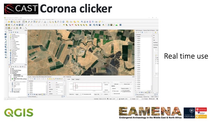 Exciting news - our Ishiba @ArcDurham has developed a QGIS plugin allowing users to open their QGIS map canvas location on the Corona CAST Atlas webpage to view declassified satellite imagery of the same area. Find the plugin at: github.com/ishibaro/CAST-… Instructions on images 😊