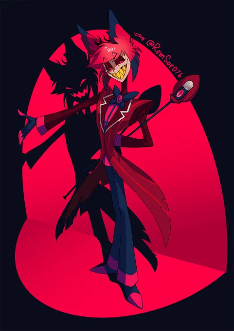 Spotlight.#HazbinHotelAlastor 