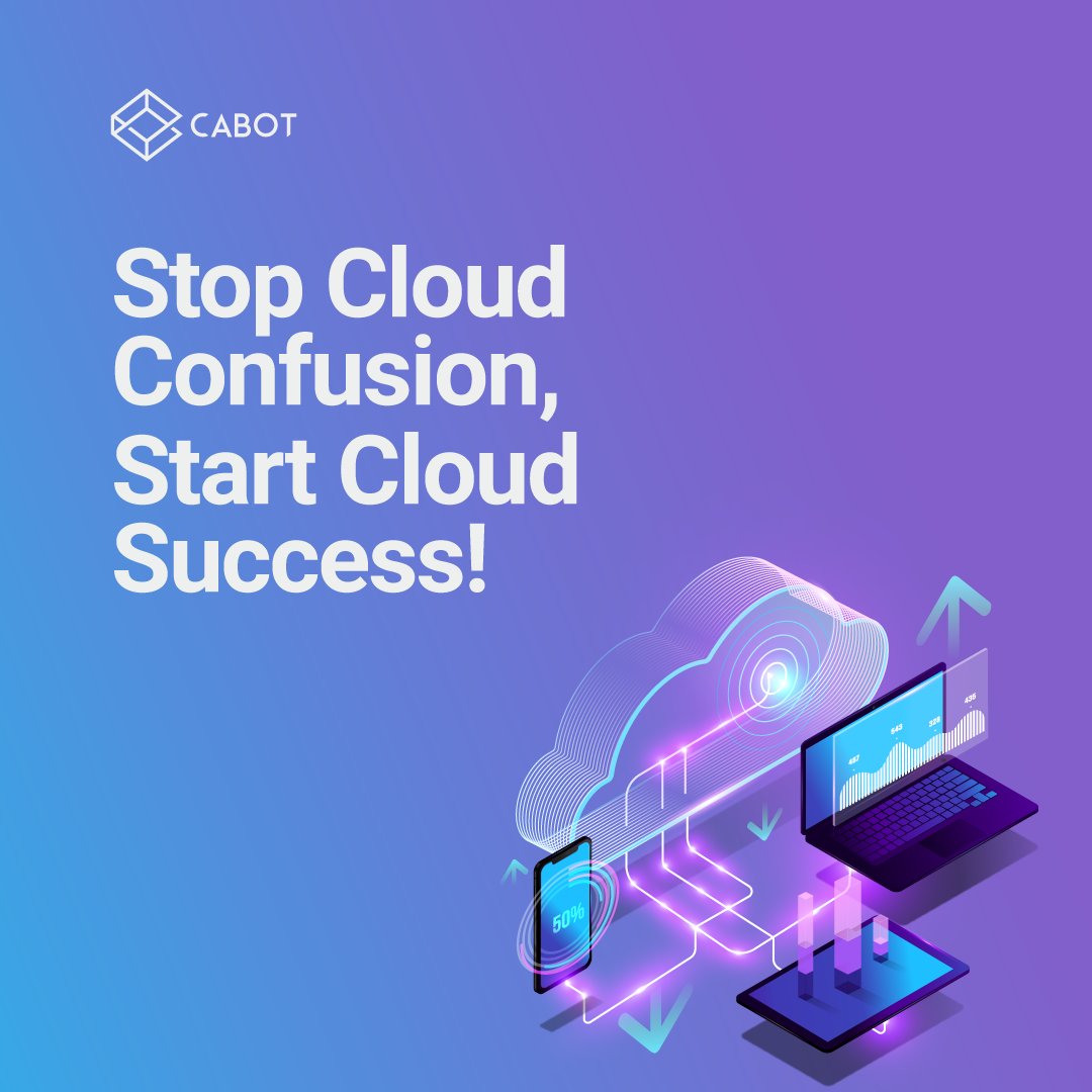 Stop cloud confusion and start achieving cloud success with our expert guidance and solutions tailored to your business needs—let's simplify your cloud journey today! 
cabotsolutions.com/cloud-services… #CloudServices