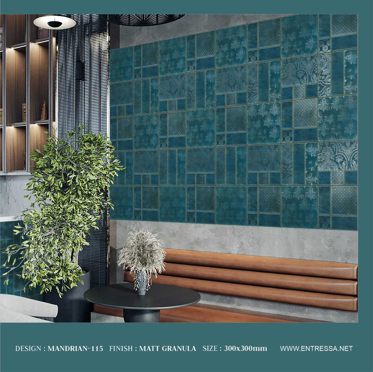 ENTRESSA1's tweet image. Entressa Presetting the small format Matt Granulla effect tiles for 300x300mm make a Richness of beauty of your Home and internal commercial area.
website: entressa.net
#architecturee #decorationor #ideas #interiordesigninspiration #designgn #inspiration
