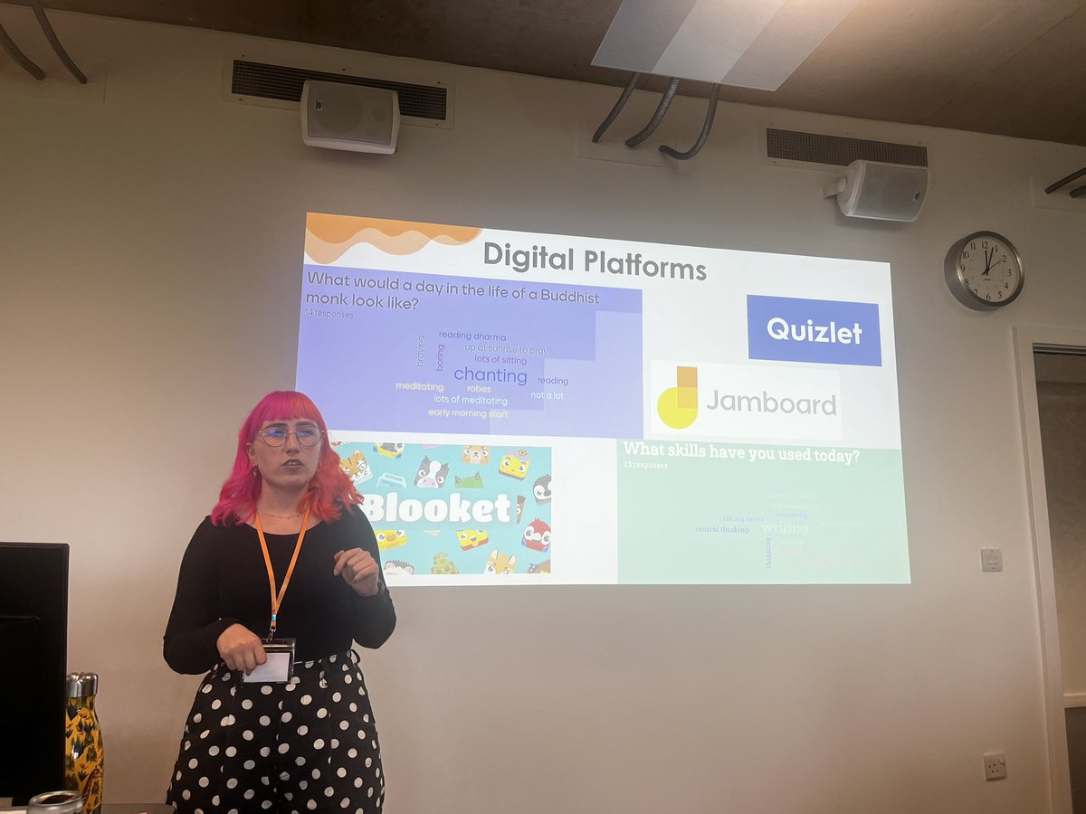 #starme24 Sarah Blair sharing lots of ideas for engaging stunners in RMPS