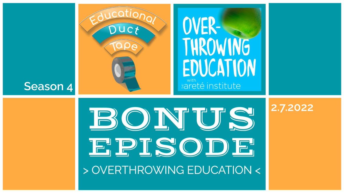 In this bonus episode of #EduDuctTape, I chat with @BatshevaFrankel of @OverthrowingEd about some great #EdTech tools and we have lots of laughs!

#EduTech #Edu #EduTwitter #TOSAChat #ETCoaches #BlendedLearning #EduCoach #eLearning #21stCenturySkills

jakemiller.net/eduducttape-bo…