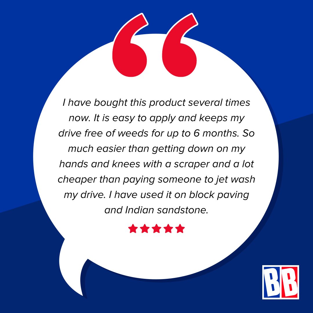BlockBlitz's tweet image. Another fantastic review!🤩

Block Blitz was designed to make your life easier and reviews like this give us peace of mind knowing we are helping more and more customers save time, money and hassle🙌🧱

Interested? Order online today via the link below!
🔗blockblitz.co.uk