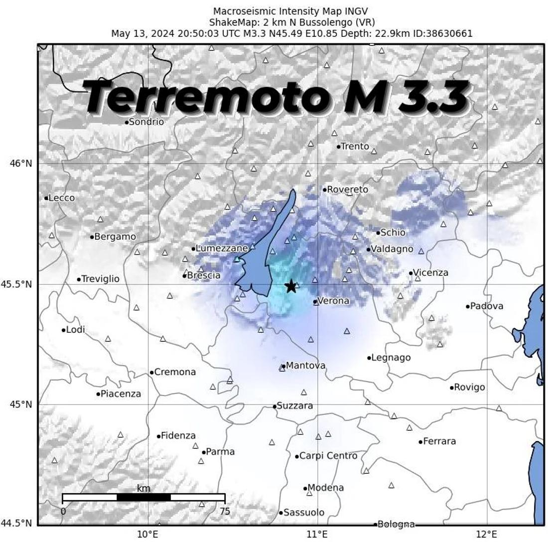 In Castelnuovo del Garda, a user reports: “I also heard thunder.” The phenomenon of loud rumbling during earthquakes is well known and is attributed to the different frequencies of the earthquake waves. (Cats go crazy 🤔)...
merkur.de/welt/alpen-erd…