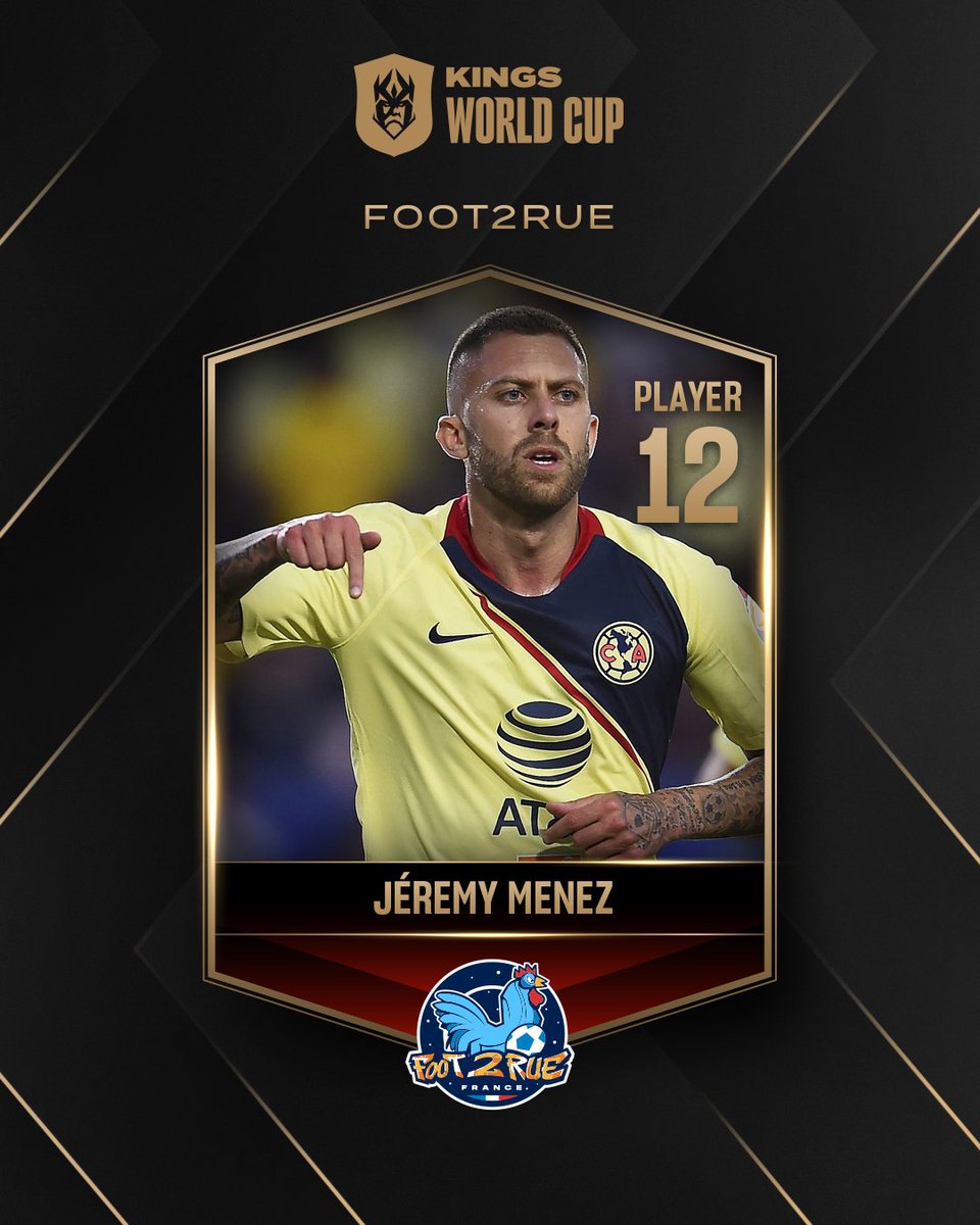 🐔 Jéremy Menez, player 12 for Foot2Rue:

📌 Former Monaco, Roma, PSG, AC Milan and Bordeaux player, among others.

📌 Champion of 2 Ligue 1 and 2 French Cups with PSG and Mexican champion with América in the 2018/2019 season.