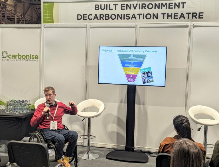 'The Net Zero Standard addresses the energy performance gap and ensures the pursuit of reduced carbon emissions is balanced with the place principle and indoor environmental qualities to ensure buildings support comfort, wellbeing and productivity.' Nick Ribbons at #AllEnergy24