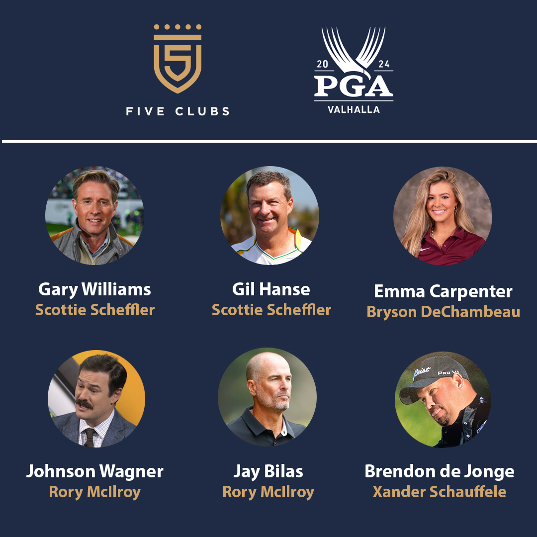 No turning back now. The crew weighs in on who will get their hands on the Wanamaker Trophy at Valhalla for the @PGAChampionship @Garywilliams1Up | @emmmacarpenter | @johnson_wagner | @BrendonDeJonge | @JayBilas | #GilHanse