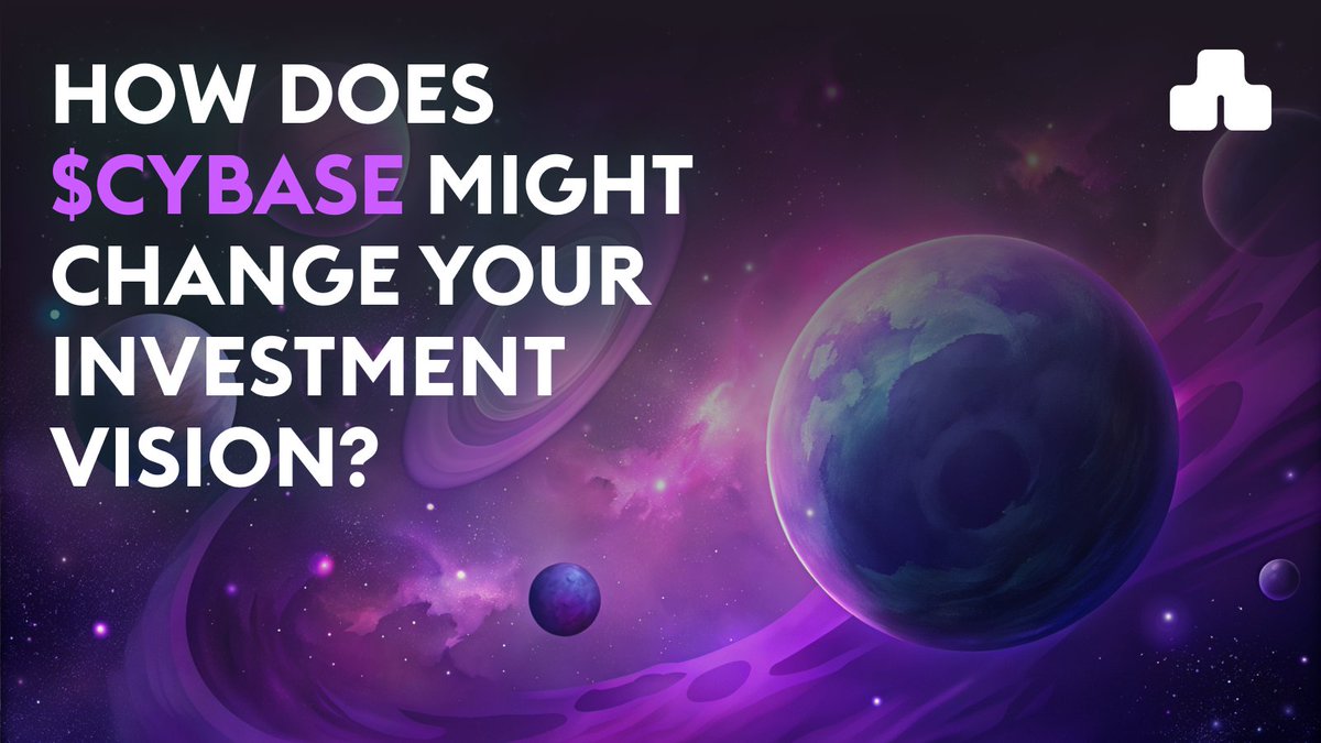 🌐 We're saying that $CYBASE could fundamentally transform your investment vision! Sounds big? It's true! ❗️By introducing new ways to engage with and benefit from blockchain-based projects, CyberBase lets you gain much more than just investment returns. ⬆️ Let's clarify what