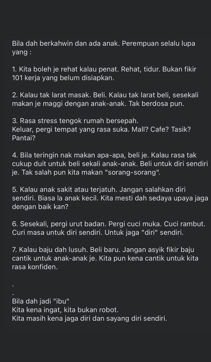fiyazahari's tweet photo. Tapi sekarang kalau sendiri tengah sakit pun sanggup delay nak pergi klinik . Hmmm🫤… can i have my abah back 👉👈🥺 https://t.co/OIRJUwvygV