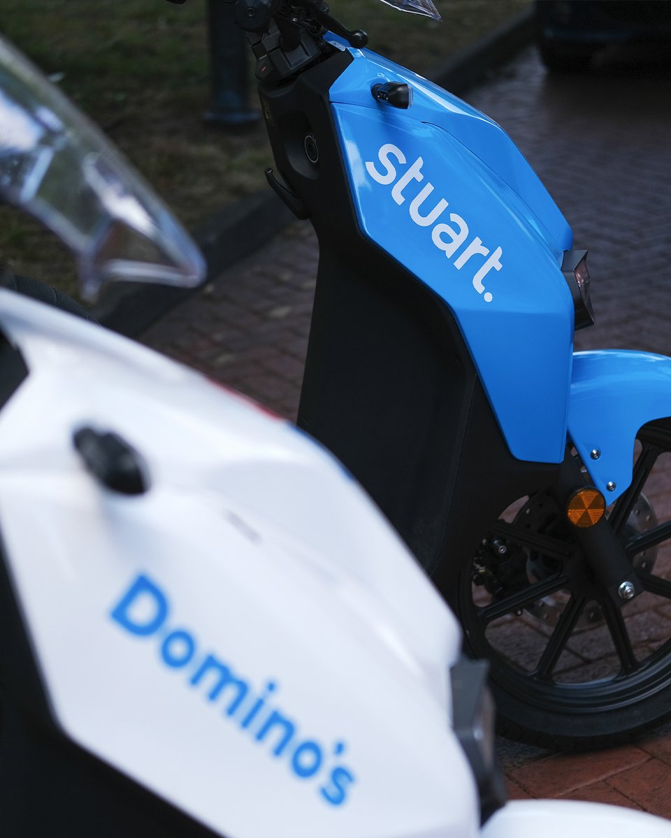 Thanks in part to our electric scooters, Stuart offer efficient and cost-effective last-mile delivery solutions

#Zenion #ElectricFleet #ElectricFleets #Vmoto #VmotoCPx #LastMileDelivery