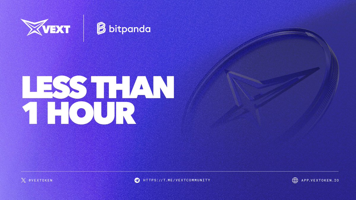 ⏰ LESS THAN ONE HOUR UNTIL OUR CEX LISTING!

But before the big reveal, let's dive into the power behind our exchange selection...

The last listing on @Bitpanda_global saw a staggering $30M in volume within just 24 hours, propelling the chart to an astonishing 2000% increase!