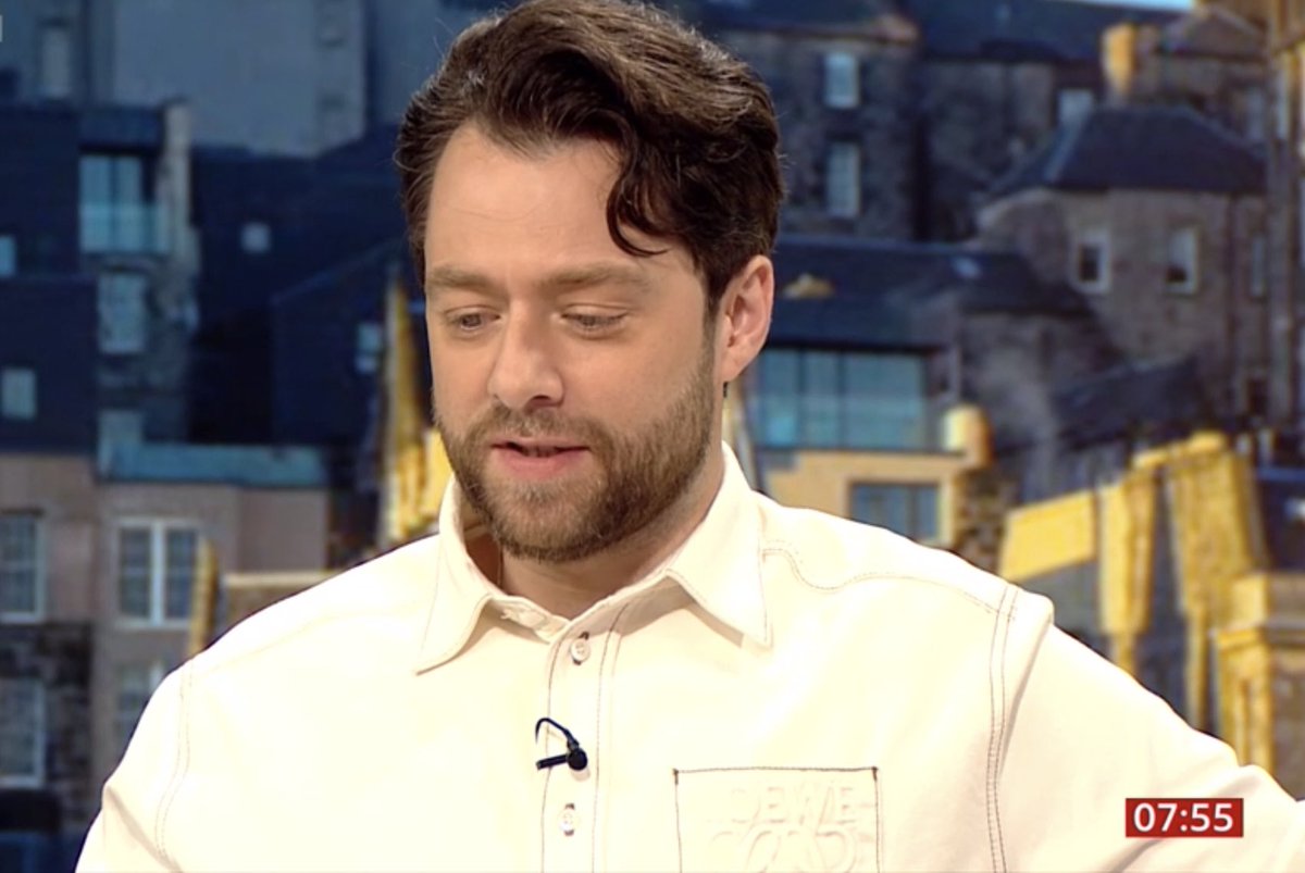 Richard on BBC breakfast this morning ❤️ #richardrankin #rikrankin #rebus #richardisrebus