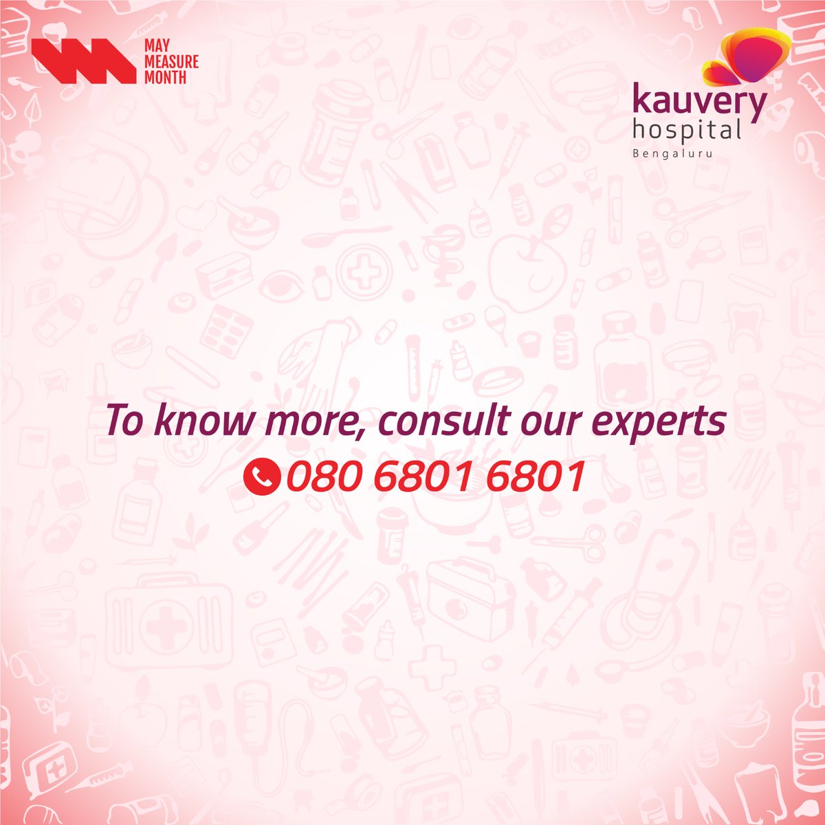 High #bloodpressure can take a toll on your health, affecting your vision, kidneys, #heart, and more. But here's the silver lining: it's often preventable and treatable.

Keep an eye on your blood pressure - your future self will thank you! ​

#kauveryhospitals