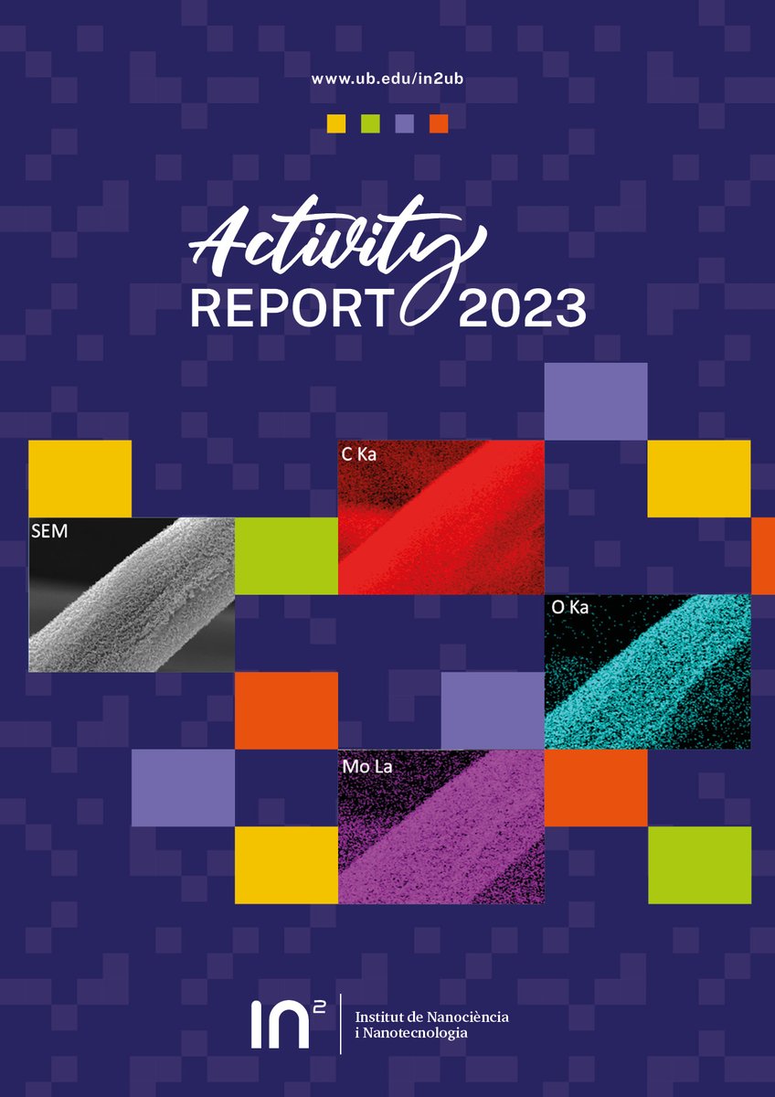 #ResearchIN2UB | We are pleased to announce the 2023 #in2ub Report, where you will find activities and scientific achievements. Cover image kindly provided by: bit.ly/3QKg74W in frame of IN²UB_ART award '22
#Nanoscience #Nanotechnology #RecercaUB 
ub.edu/in2ub/scientif…