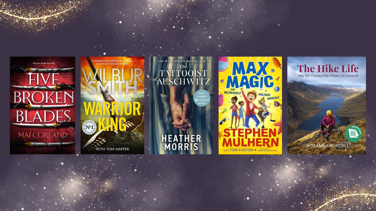 An awesome week of publishing right the way across BBUK - with five books on the bestseller charts ranging from magical children's adventure to dazzling fantasy debuts! 🎉 @ZaffreBooks @piccadillypress @bwpublishing