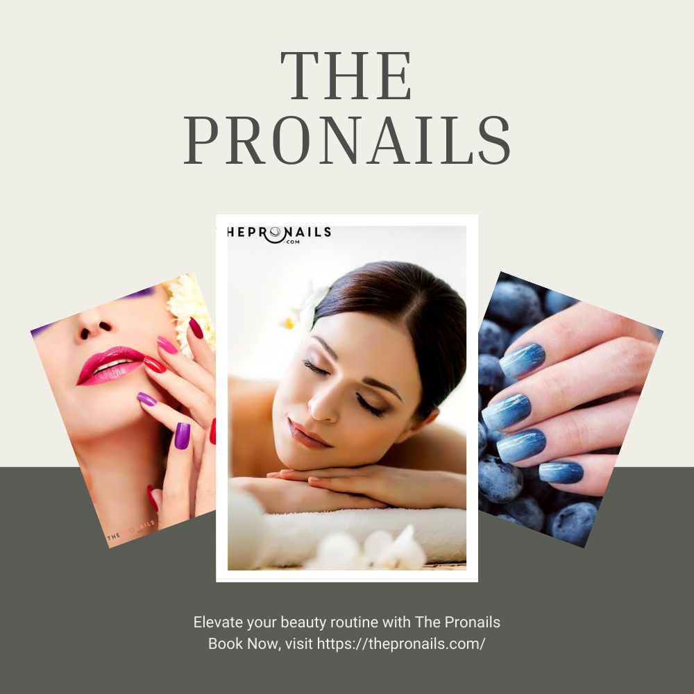 Elevate your beauty routine with The Pronails' expert salon services, delivering unparalleled care and stunning results. Visit buff.ly/2Khy1HX
#NailSalon #BeautyServices #Manicure #Pedicure #NailArt #BeautyCare #SalonLife #NailDesigns #GlamourousNails #PamperYourself