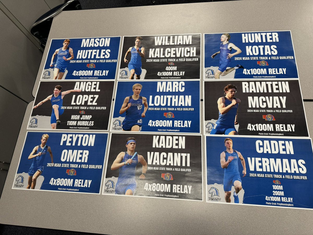 We have 9 athletes taking the stage today &amp; tomorrow and the NSAA State Track and Field Championships! Show em what you can do!

#TheMustangWay #RollStangs