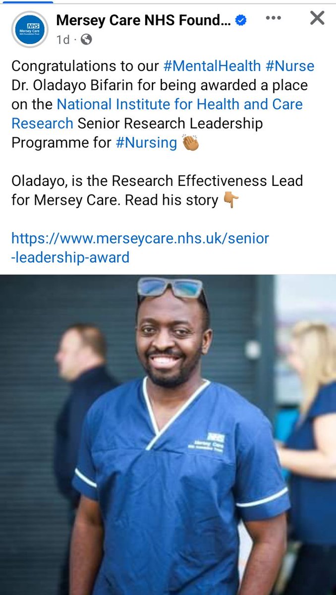 Well done Sir, <a href="/Bifarin/">Bifarin</a> very lucky to have you as our lecturer. Such an advocate for the wellbeing of the mental health community. Thank you for sharing your knowledge and wisdom 👏🏻