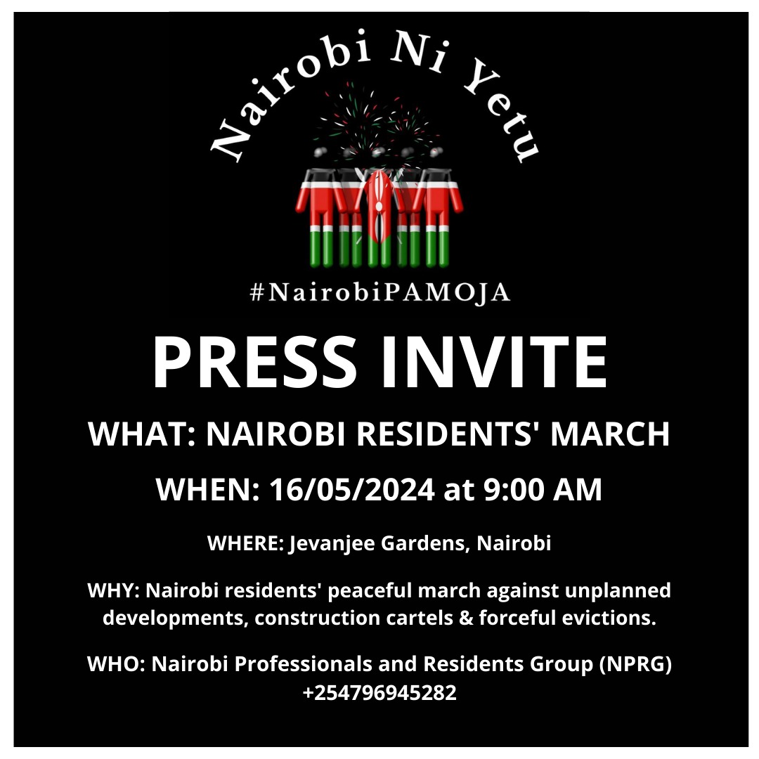 #AmKenyan PRESS INVITE. Kindly provide coverage @AfUncensored @citizentvkenya @ntvkenya @KTNNewsKE @BBCAfrica @CNNAfrica @tv47news @SpiceFMKE @NationFMNews @StandardKenya @TheStarKenya @LarryMadowo @johnallannamu @VickyRubadiri @K24Tv @AJENews #NairobiPAMOJA