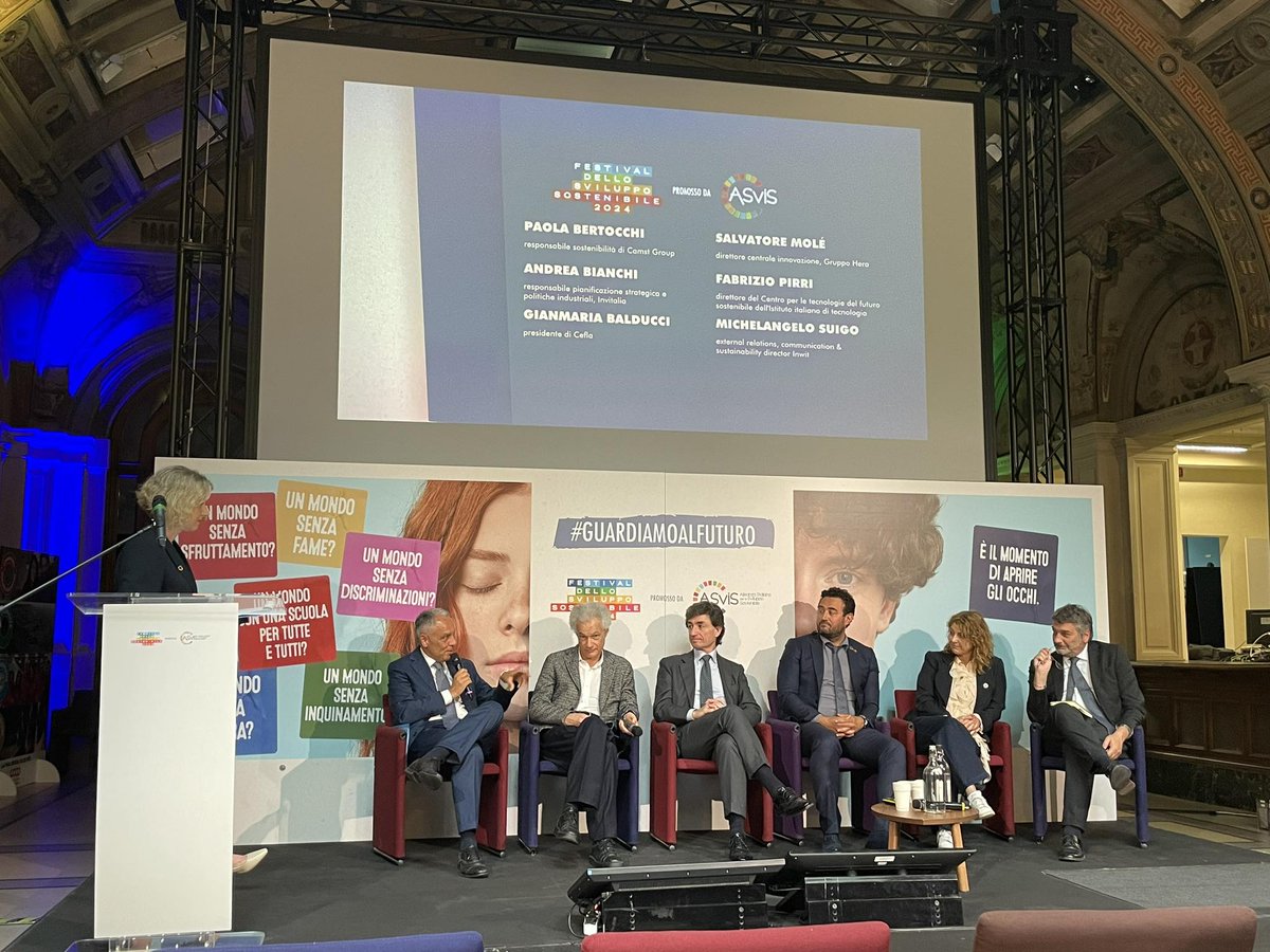 .@supermik14 @INWIT_Official: “Lo sharing delle #infrastrutture è un motore di efficienza per gli operatori ma anche a vantaggio dell’efficienza ambientale. Centrale investire su #digitalizzazione senza lasciare indietro nessuno” #FestivalSviluppoSostenibile
#guardiamoalfuturo