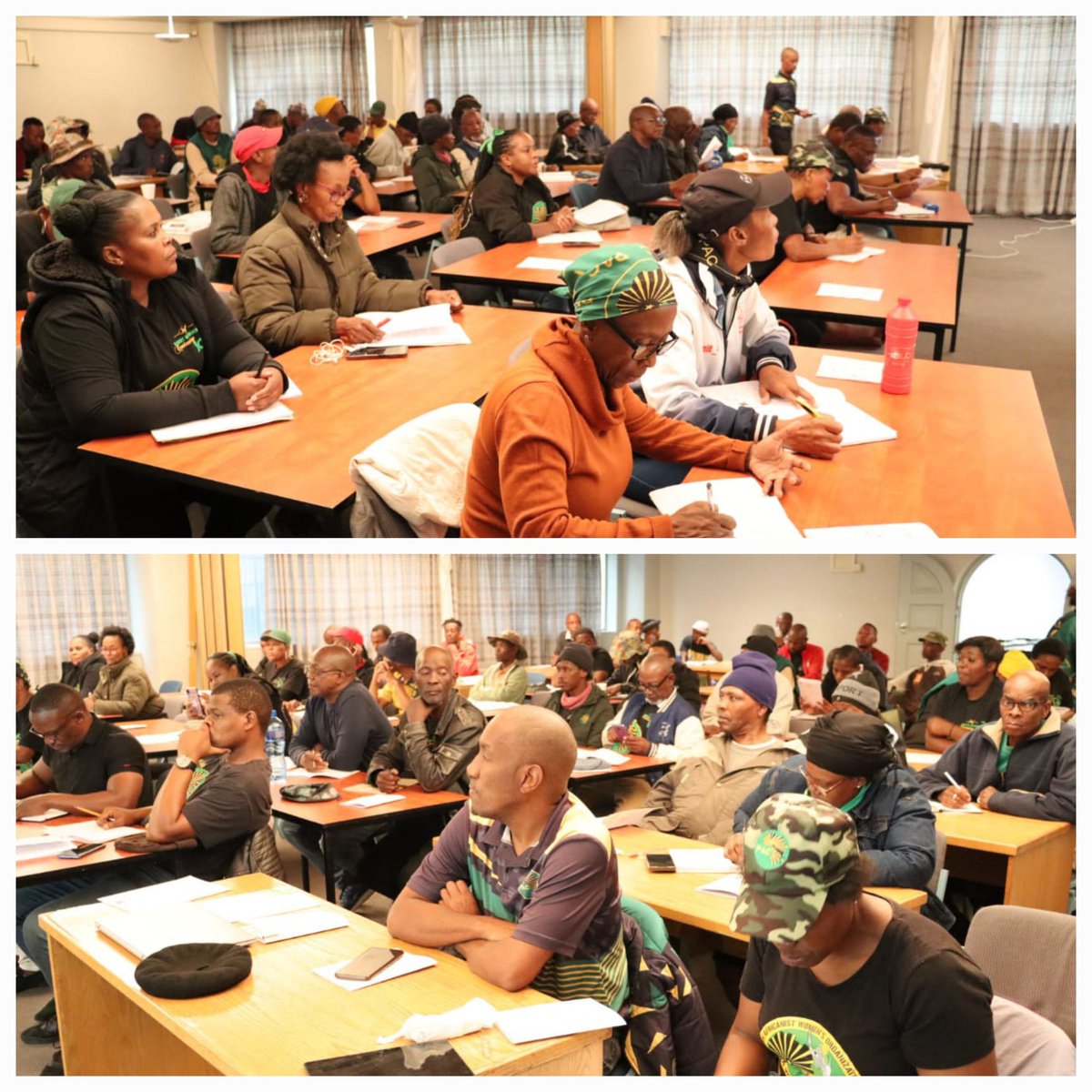 Today, the PAC is hosting a 'Train the Trainer' workshop for our elections party agents at PAC Head Office in Khotso House, Jhb. Tomorrow, we continue with National Virtual Training for all Party Agents. #VotePAC #Election2024 #TrainTheTrainer