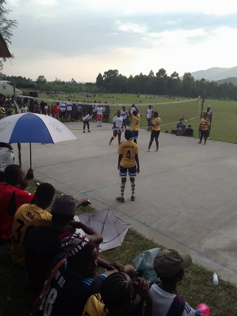 The passion for the game, the fans deserve credit . This is kagando school of nursing and midwifery volleyball court and grounds @Ugvolley #womeninsport