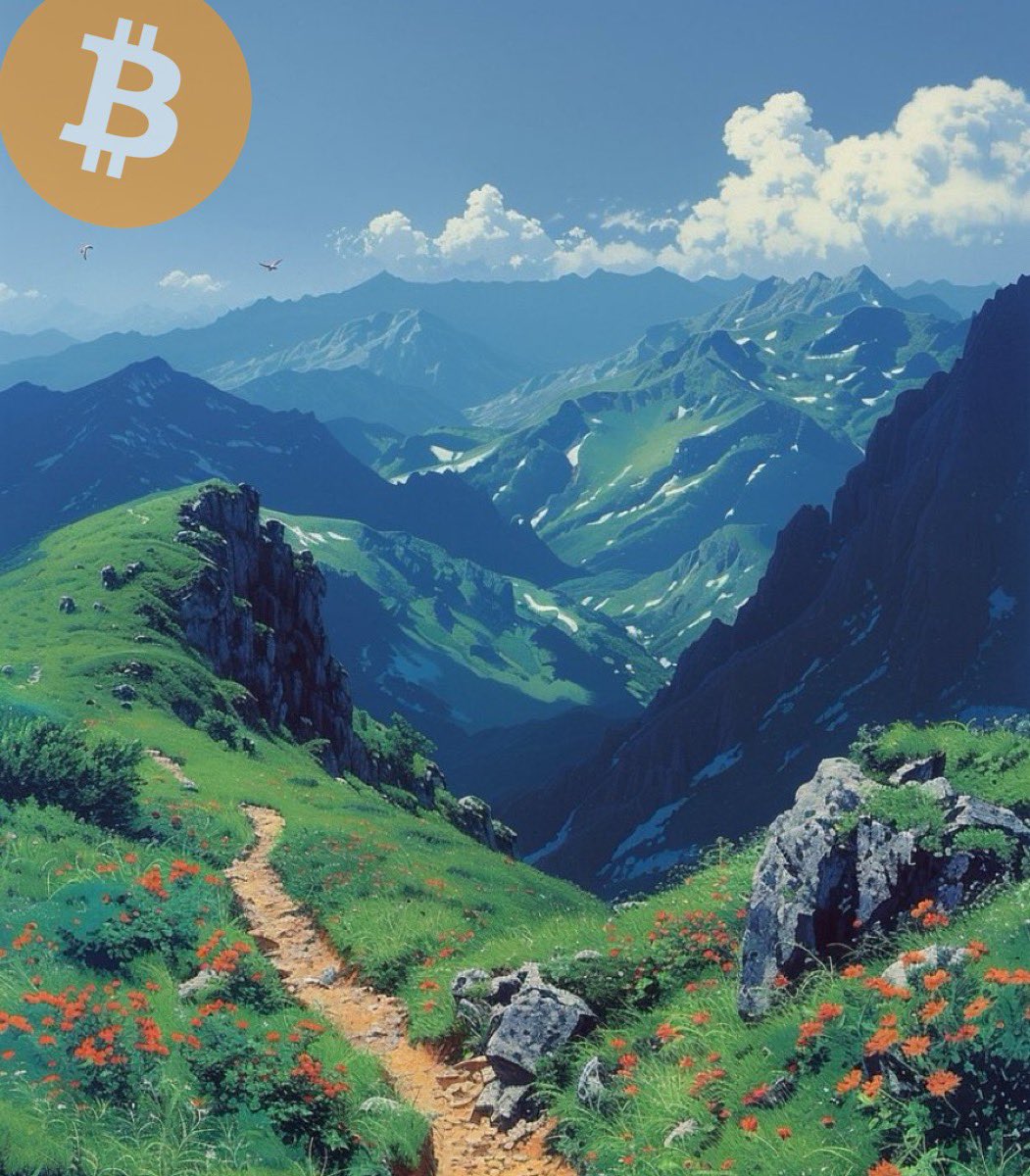 Enjoy the journey. #Bitcoin