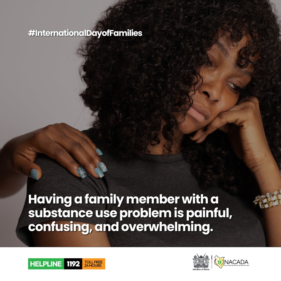 Having a family member with a substance use problem is painful, confusing, and overwhelming. The situation is not hopeless, though. Treatment facilities can help people with substance abuse problems and the families who love them #SayNoToDrugs #InternationalDayofFamilies