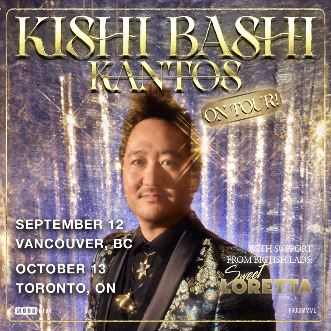 JUST ANNOUNCED✨American singer and multi-instrumentalist @Kishi_bashi is heading to Canada this fall with Sweet Loretta! Tickets go on-sale Friday, May 17 at 10am local: found.ee/KishiBashi-TOUR