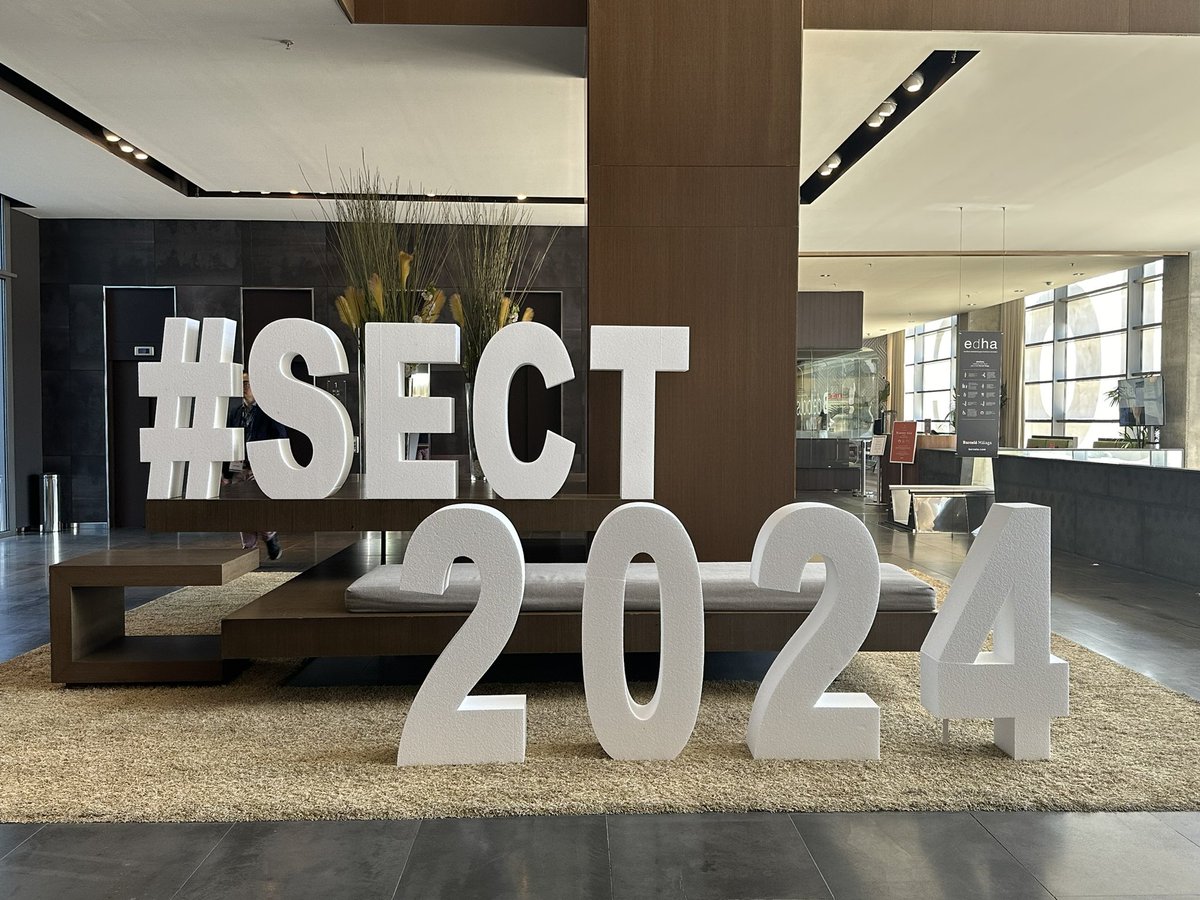 #SECT2024  #YoSoySECT Se avecinan días de aprendizaje e intercambio de experiencias en Málaga. Qué bueno es volver a encontrarnos