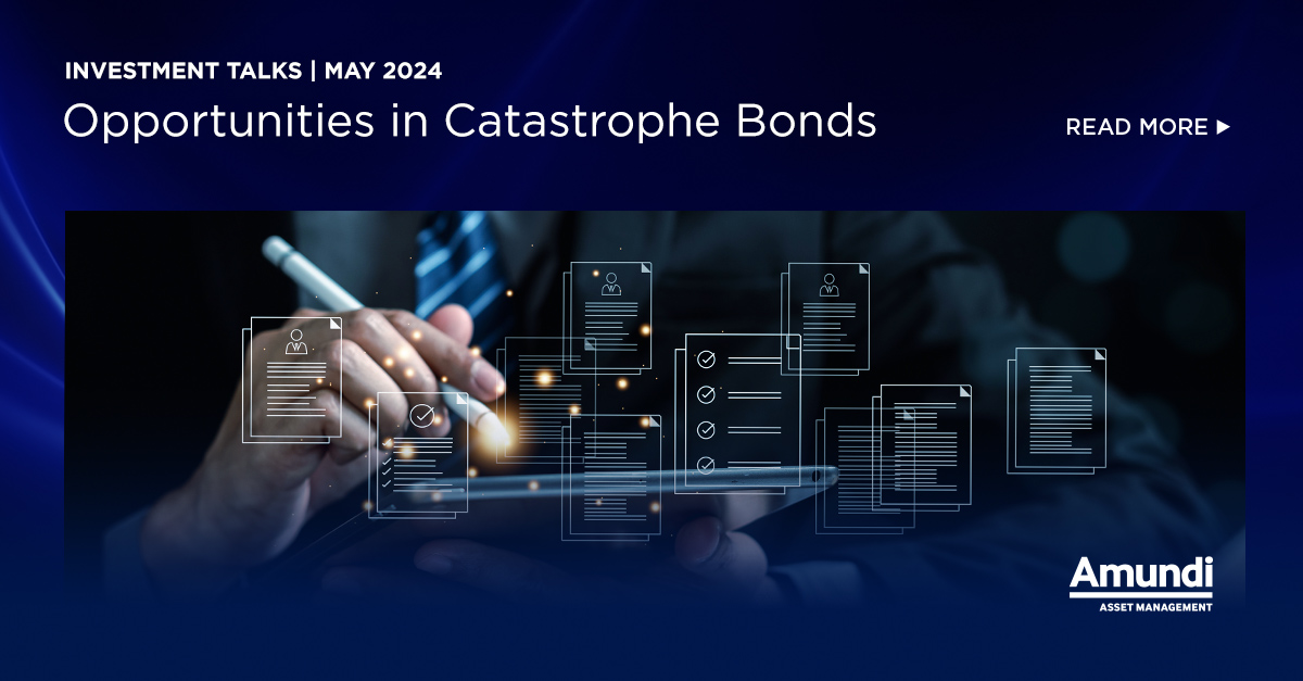 [#Insights] With elevated pricing and strong ongoing demand for reinsurance, we believe catastrophe bonds present a potentially attractive opportunity for investors seeking to expand their portfolios. Learn more in this new Investment Talks: ow.ly/a2wf50RH4c5