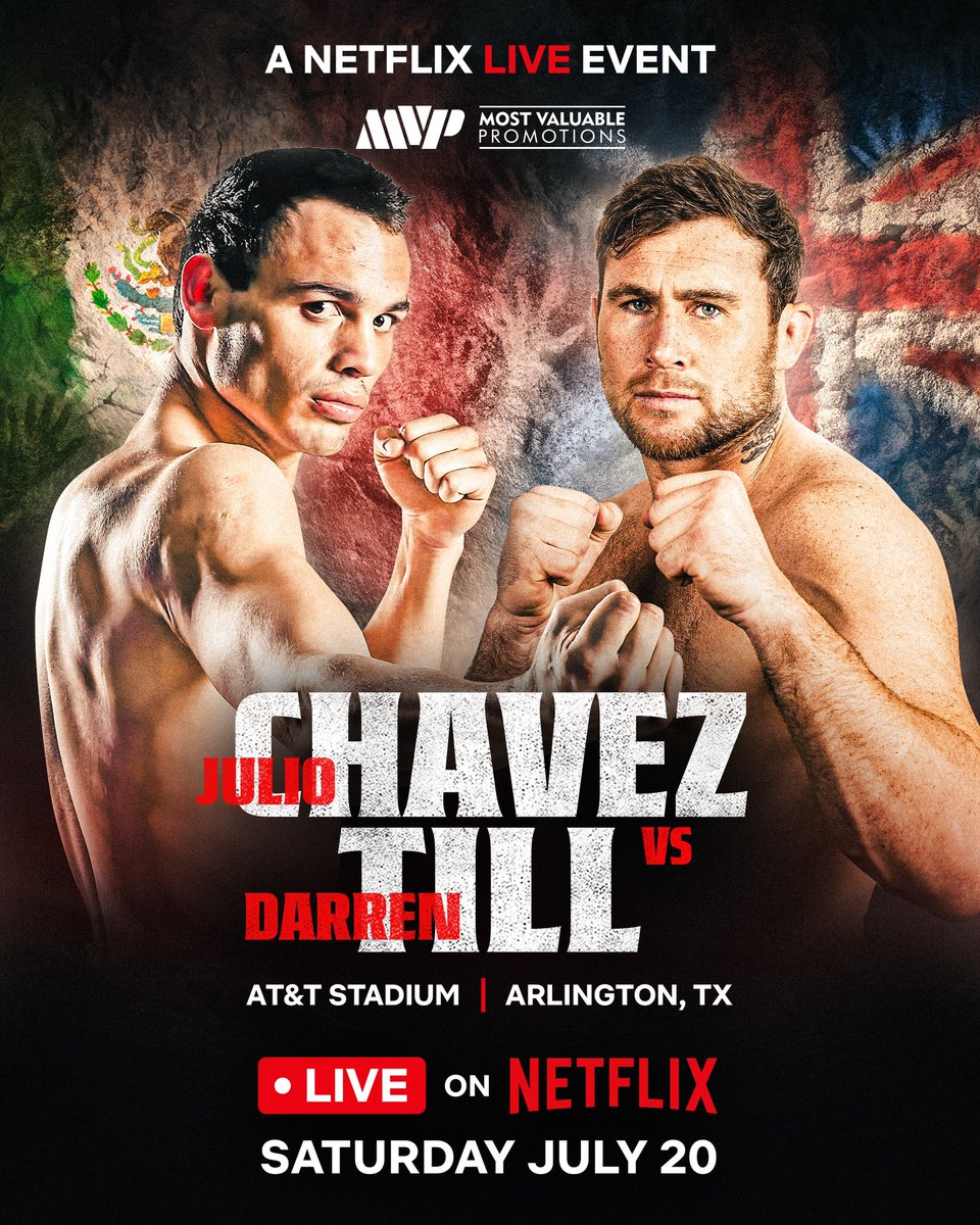 Paul vs. Tyson & Taylor vs. Serrano undercard announcement 🥊 Two of the hottest, undefeated prospects in the game: 🇺🇸 H2O Sylve vs. 🇺🇸 ‘Kid Austin’ Floyd Schofield A battle for redemption: World Champion Boxer vs. UFC Star 🇲🇽 Julio Cesar Chavez Jr. vs. 🇬🇧 Darren Till More